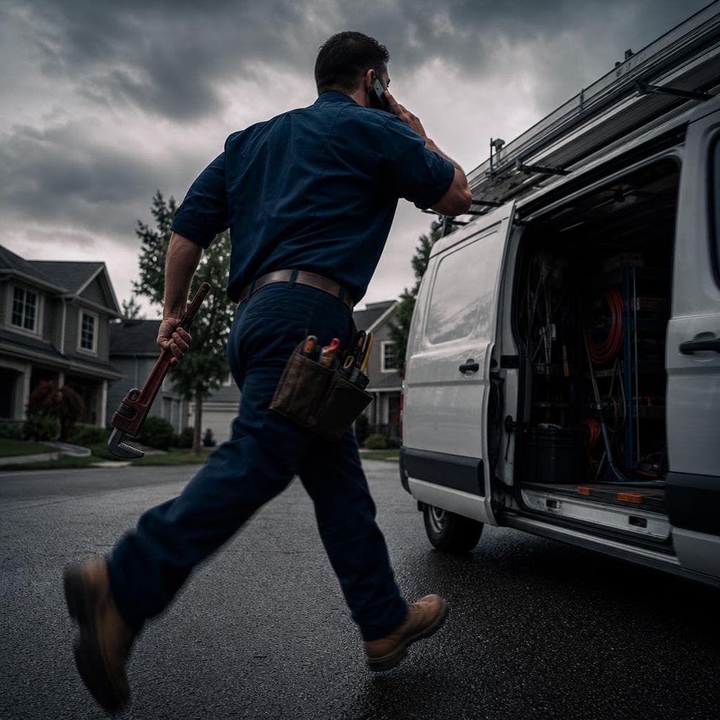 Why Plumbers Lose Emergency Calls to Companies That Text Back Faster